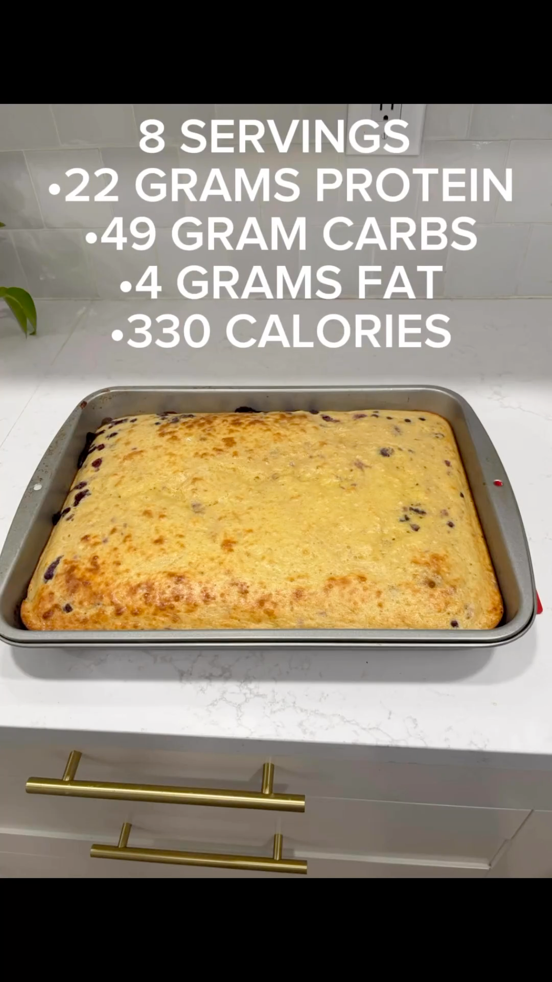 Protein Berry Pancake Bake