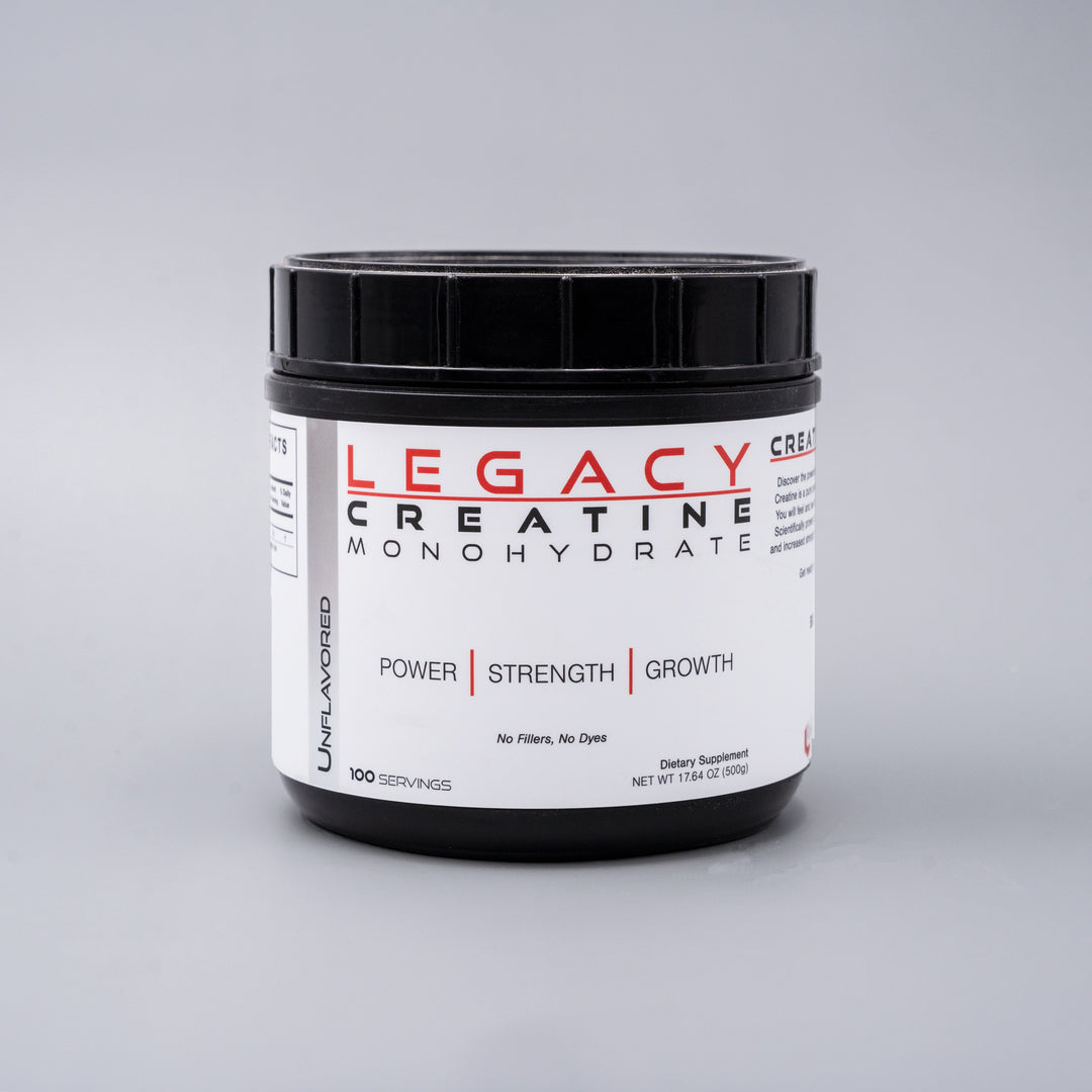 Legacy Creatine | 100 Servings | Pure Creatine Monohydrate