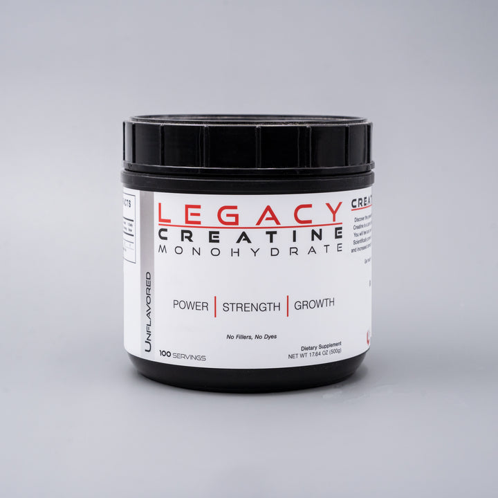 Legacy Creatine | 100 Servings | Pure Creatine Monohydrate