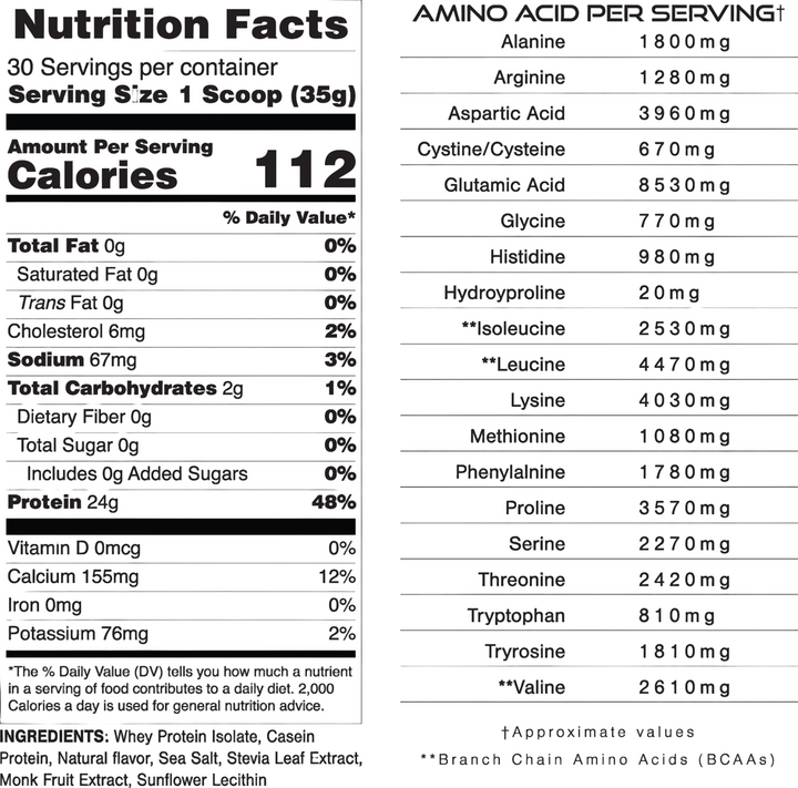 Legacy Protein Blend | 30 Servings | Grass Fed Whey + Casein