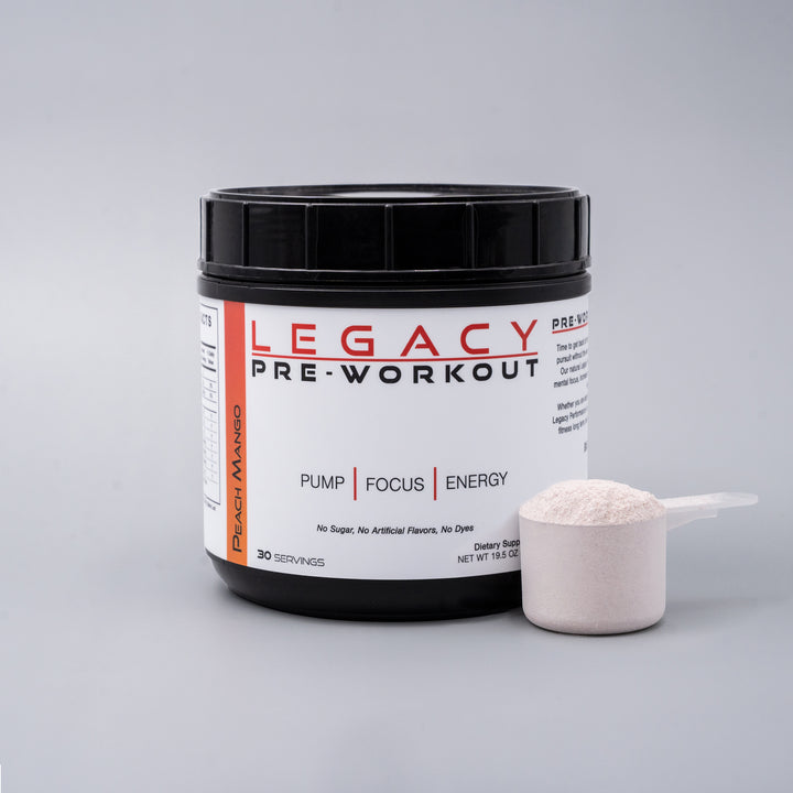 Legacy Pre-Workout | 30 Servings | Natural Energy