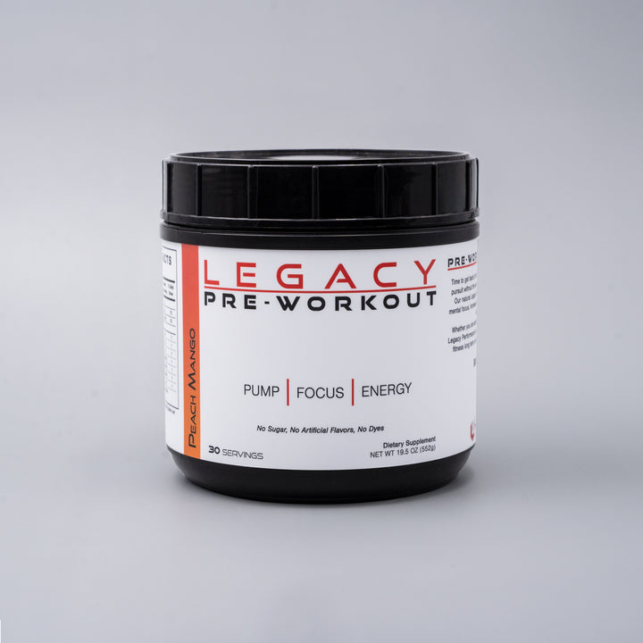 Legacy Pre-Workout | 30 Servings | Natural Energy