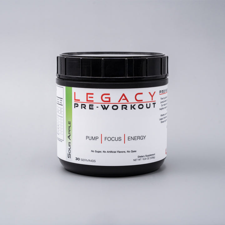 Legacy Pre-Workout | 30 Servings | Natural Energy