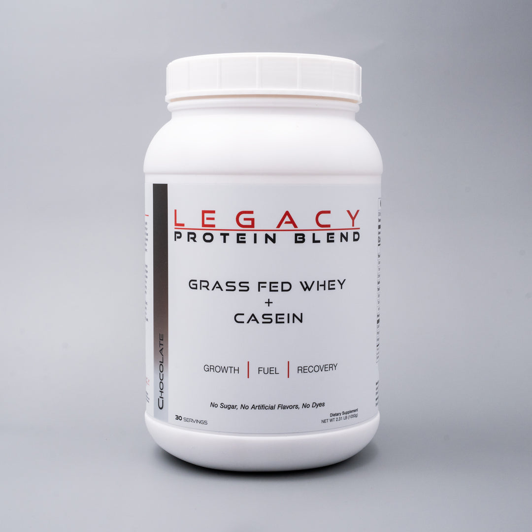 Legacy Protein Blend | 30 Servings | Grass Fed Whey + Casein