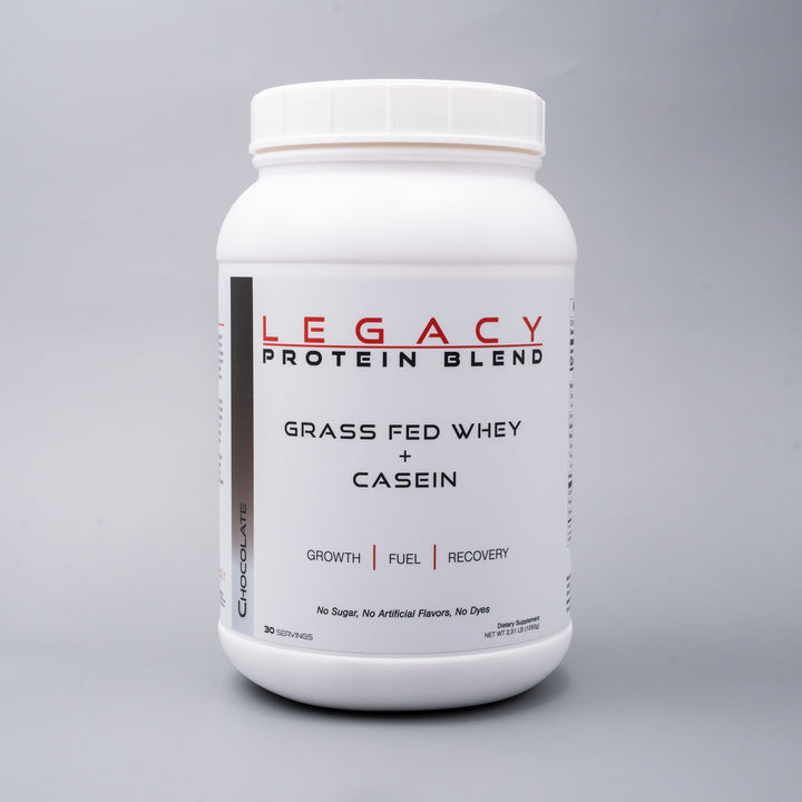 Legacy Protein Blend | 30 Servings | Grass Fed Whey + Casein