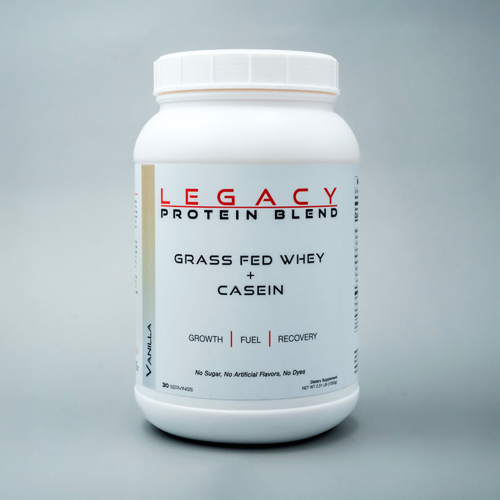 Legacy Protein Blend | 30 Servings | Grass Fed Whey + Casein