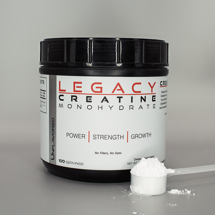 Legacy Creatine | 100 Servings | Pure Creatine Monohydrate