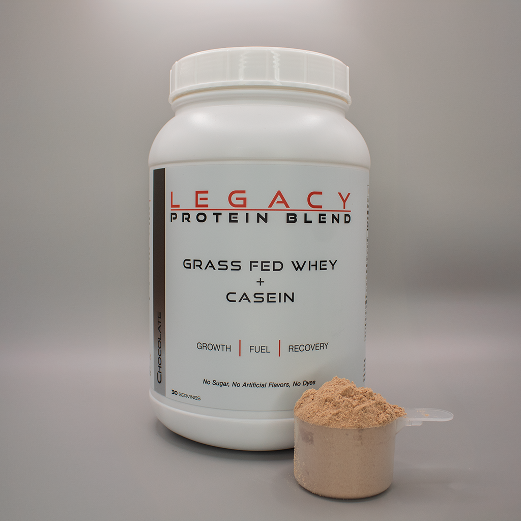 Legacy Protein Blend | 30 Servings | Grass Fed Whey + Casein